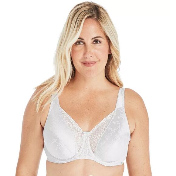 Playtex® Secrets® Lifts & Supports Full Figure Unlined Underwire Bra 4422 nwt - Picture 1 of 7